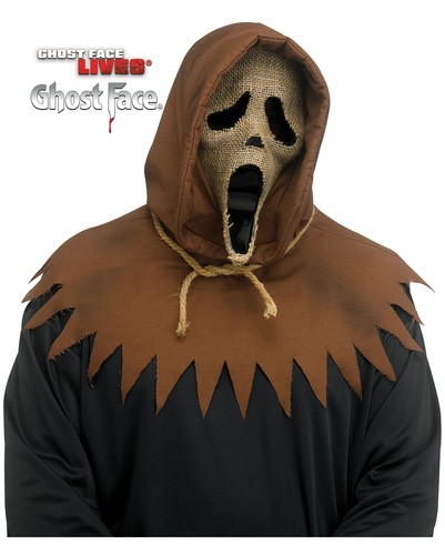 Ghost face scarecrow maske - face,