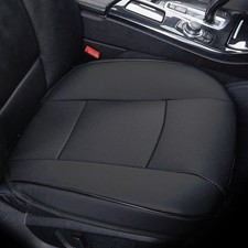 Universal Auto Sitzbezüge PU Leder Sitzauflage Sitzkissen Sitzmatte Pad Schwarz