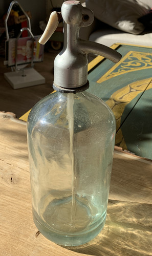 Sodaflasche siphon antik - sodaflasche, deko
