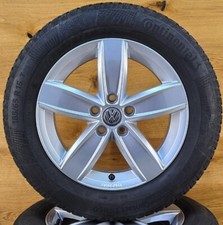 4x 15 Zoll original VW Polo 2G AW 2G0071495 Corvara Alufelgen Winterreifen