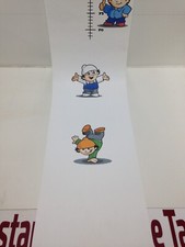 Marburg Tapeten Bordüre 1 x 47513 B=27cm Mainzelmännchen Skala Weiß Restposten