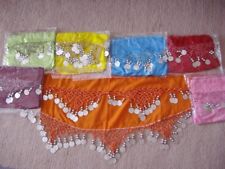 Hüfttuch für Bauchtanzkostüm - Kinder in gelb - neu