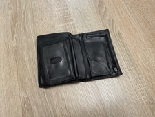 Portemonnaie Herren Leder schwarz