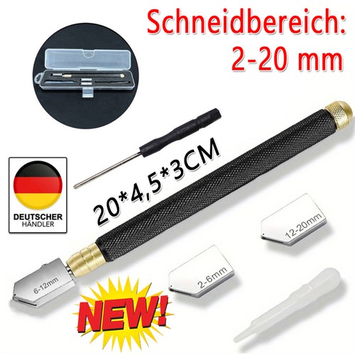 Glasschneider für 20mm - für, 2–20mm