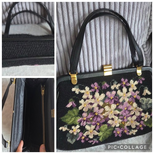 Gobelin handtasche vintage - gobelin,