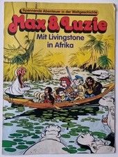 MAX & LUZIE Mit Livingstone in Afrika   6/ 1992 Werbecomic Alianz-Vers.