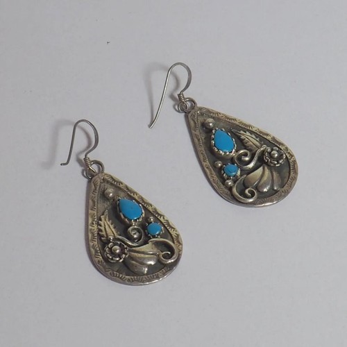 Vintage boho ohrhänger 925 - boho,
