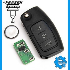 FUNKSCHLÜSSEL FÜR FORD B-MAX C-MAX FIESTA FOCUS 433Mhz 1753886 1337641 + FRÄSEN
