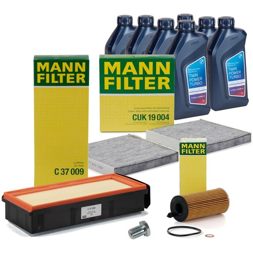 Mann filterset tlg - filterset, 3-tlg
