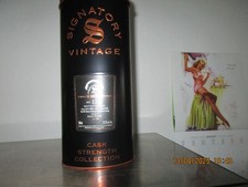 1x leere Blechdose/Tube Teaninich 17Years Signatory Cask Strenght 2007-2025