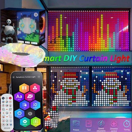 Led smart lichtvorhang app - lichtvorhang,