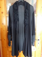 Lagenlook Long Jacke / Cardigan Jean Marc Philippe, T8 , Gr 52