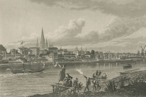 Bonn gesamtansicht mit - gesamtansicht,