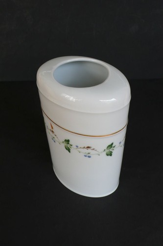 Porzellanvase,oval,Fürstenber