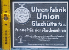 alte Zeitungs/Werbeanzeige