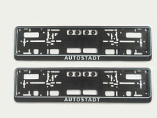 2x AUTOSTADT Kennzeichenhalter