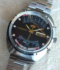 Orient Armbanduhr Automatik 46943 Uhrwerk - Ewiger Kalender + Box - ungetragen