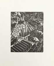 Frans Masereel, Hafen mit