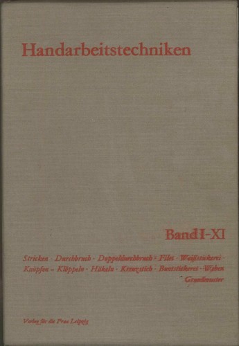 Handarbeitstechniken 8 von - -,