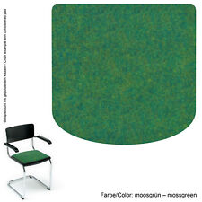 Eco Filz Auflage 4mm geeignet für Marcel Breuer / Thonet Modell S43 Antirutsch