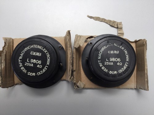Ddr lautsprecher rft 9806 - rft, l