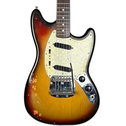 Fender mustang 1973 sunburst - fender,