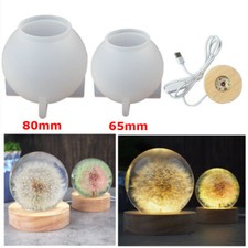 Nachtlicht Silikon Kugel Form Runde Kugel Form Epoxidharz Handwerk Gießen