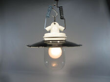 Art Deco Lampe Emaille