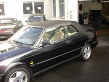 Saab 93 900 II Cabrio Verdeck Rep Reparatur Set inkl. Flicken + Kleber in XXL