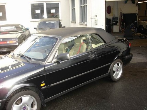 Saab 900 cabrio verdeck - cabrio,