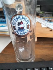 6 x Flensburger Pilsener Bier Bierglas 0,3L  Bierseidel