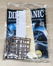 Hachette Die Titanic Nr. 63 Heft + Bauteile Anleitung Neu OVP Ungeöffnet 