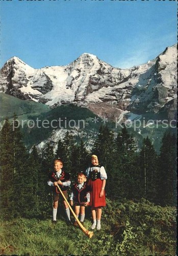 Alphorn kinder trachten berner - alphorn,