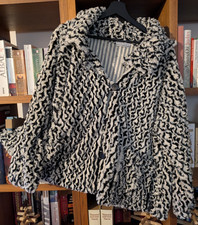 Lagenlook Jacke Weit Breit Turbulence L/XL Abnehmbare Kapuze 