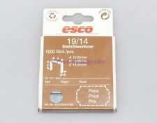 1000 x ESCO TACKERKLAMMER