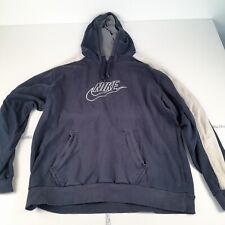NIKE Hoodie XL Navy Herren
