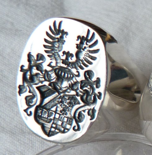 Siegelring wappenring 925 - siegelring,wappenring,