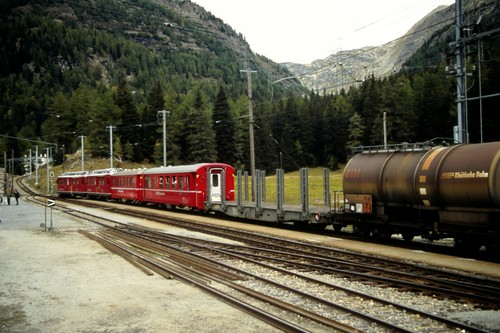 Dia rhb doppeltraktion schweiz - dia,