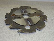 Oppold HM-Nutfräser Schlitzfräser 195x6x30 mm  HSS Vorschneider mech. Vorschub