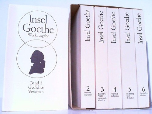 Goethe werke mit einem - goethe,
