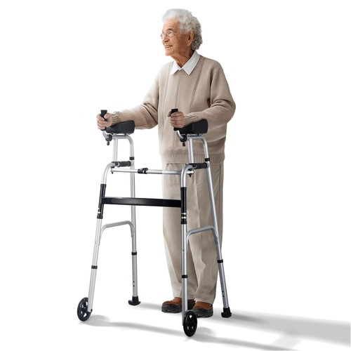 Gehhilfe rollator 1 - gehhilfe, 2-in-1