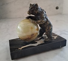 Bronze skulptur bär mit - bronze,