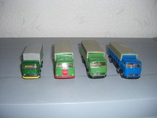 4 Lastwagen Oldtimer 1 : 87 von Brekina 3X Mercedes 1 X MAN