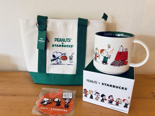 Starbucks peanuts snoopy tote - peanuts,