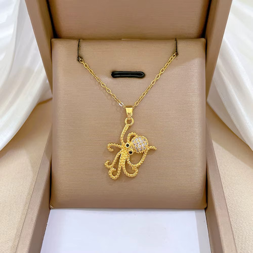 Oktopus damen halskette - damen,