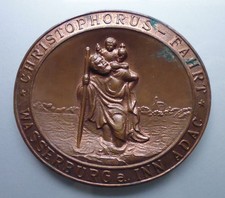 alte Auto - E Motorrad  Plakette - St.  Christophorus - Wasserburg a. Inn - ADAC