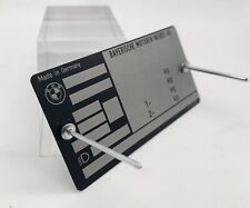 BMW Typenschild  E21 E28 E30