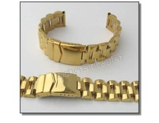 Massiv Uhrenarmband Edelstahl