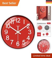 Elegante 20cm Lautlose Quarz