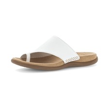 Gabor Damen Zehentrenner weiß